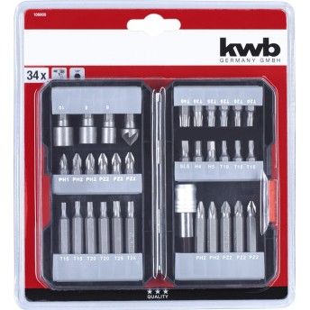 KIT BITS VARIADOS 34P REF 49108800 KWB