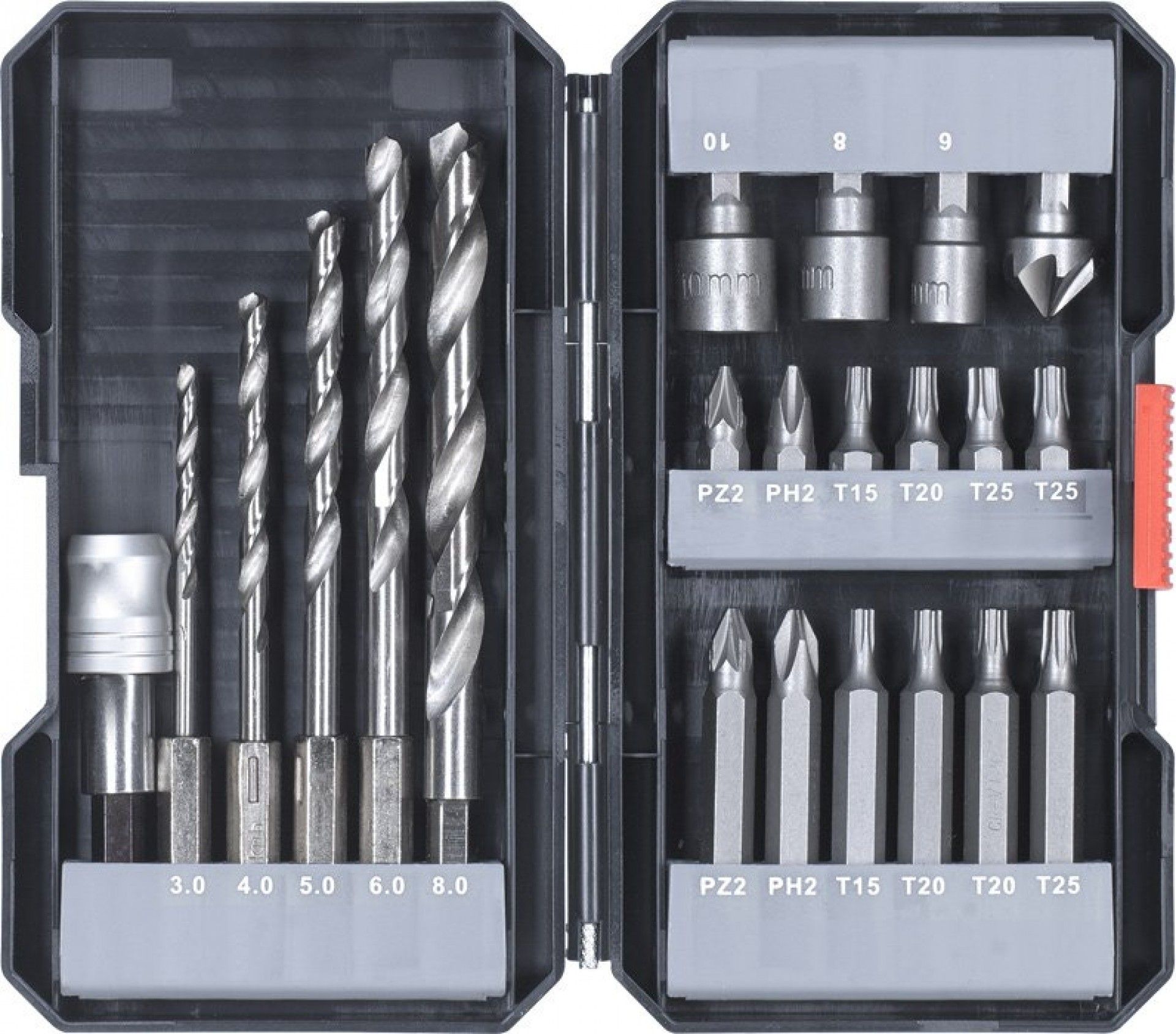 KIT BROCAS/BITS ¼HEX 22PÇ REF 49108805 KWB