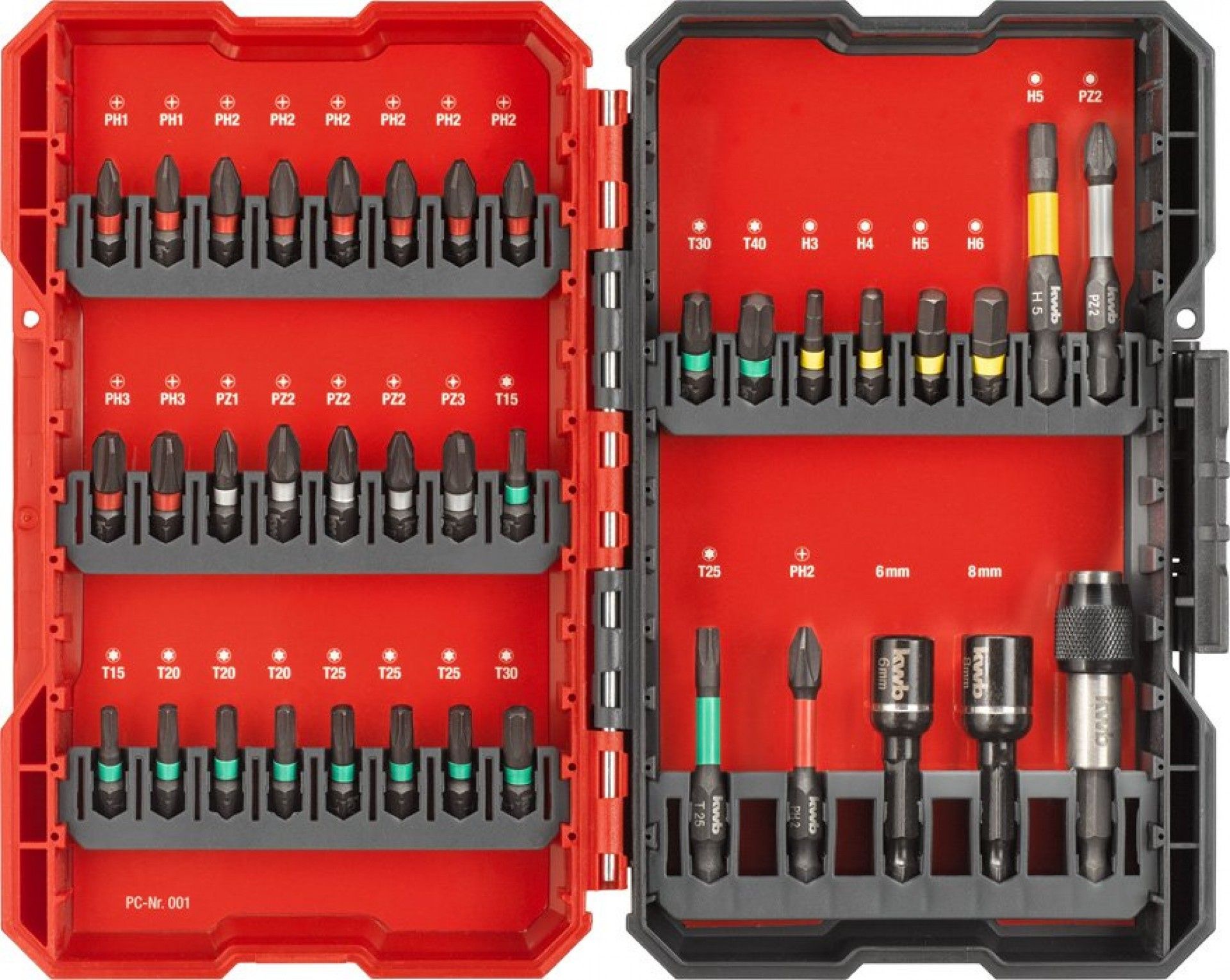 KIT BITS IMPACTO 37PÇ REF 49109000 KWB