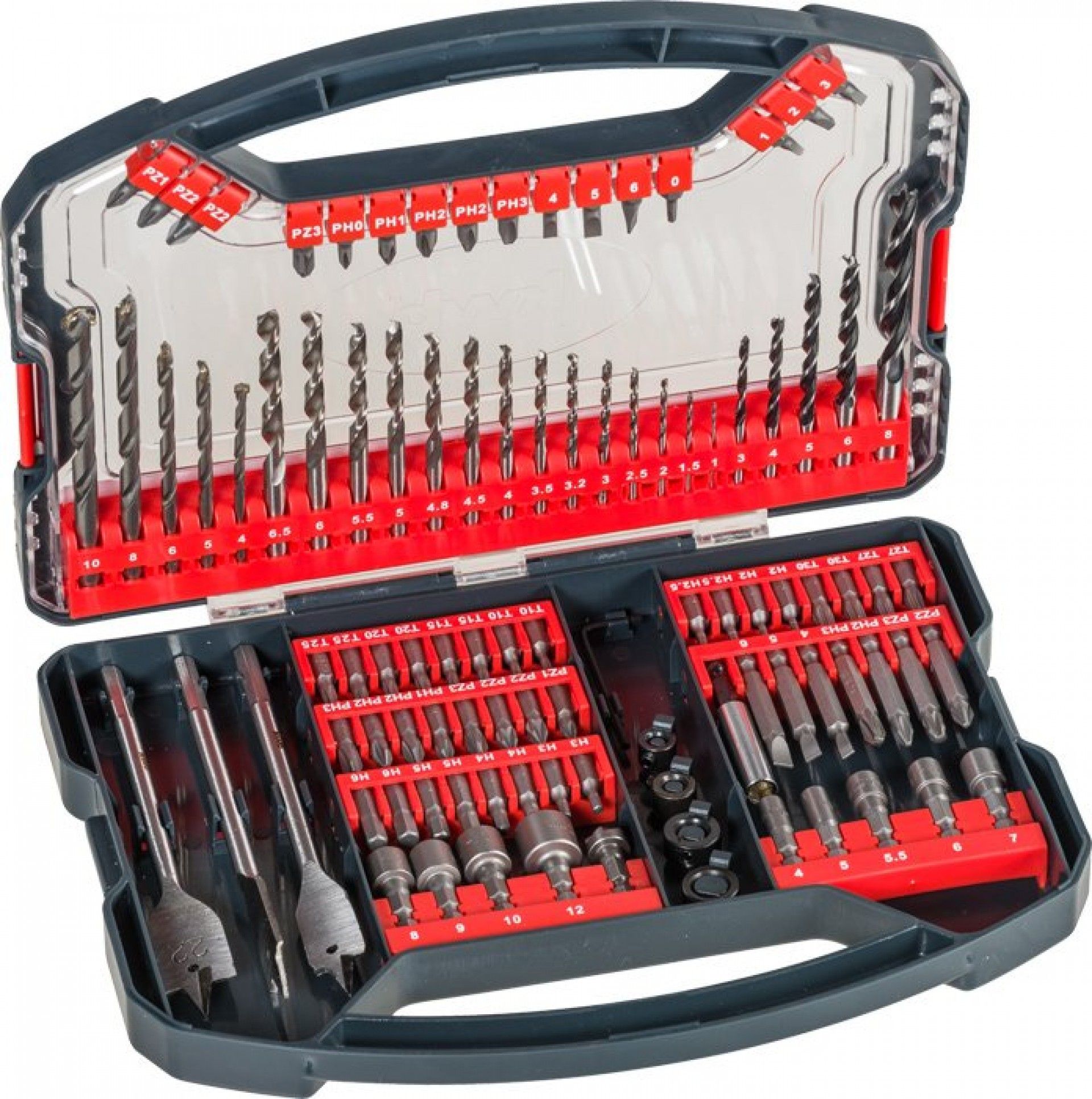 KIT BROCAS E BITS 101PÇ REF 49109110 KWB