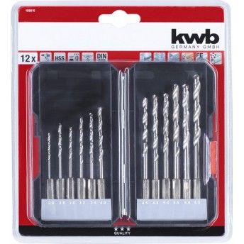 KIT BROCAS HSS 12P REF 49108810 KWB