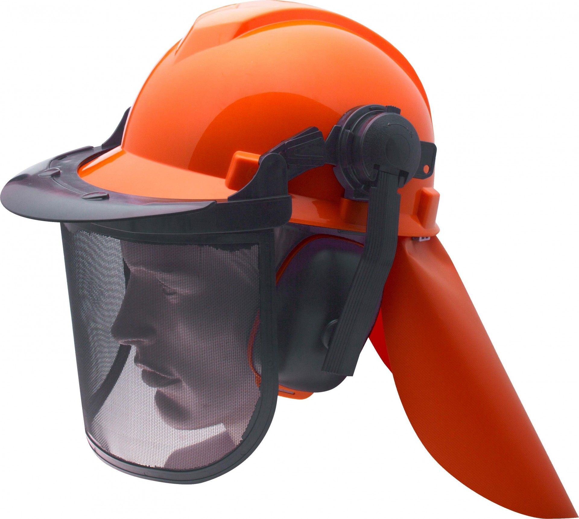 Kit Proteção, Capacete + Viseira + Auscultadores, 3Un refª 49056 MADER