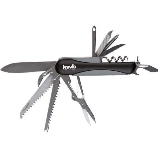 Canivete tipo suio 90mm (11 ferramentas)ref 49016120 KWB