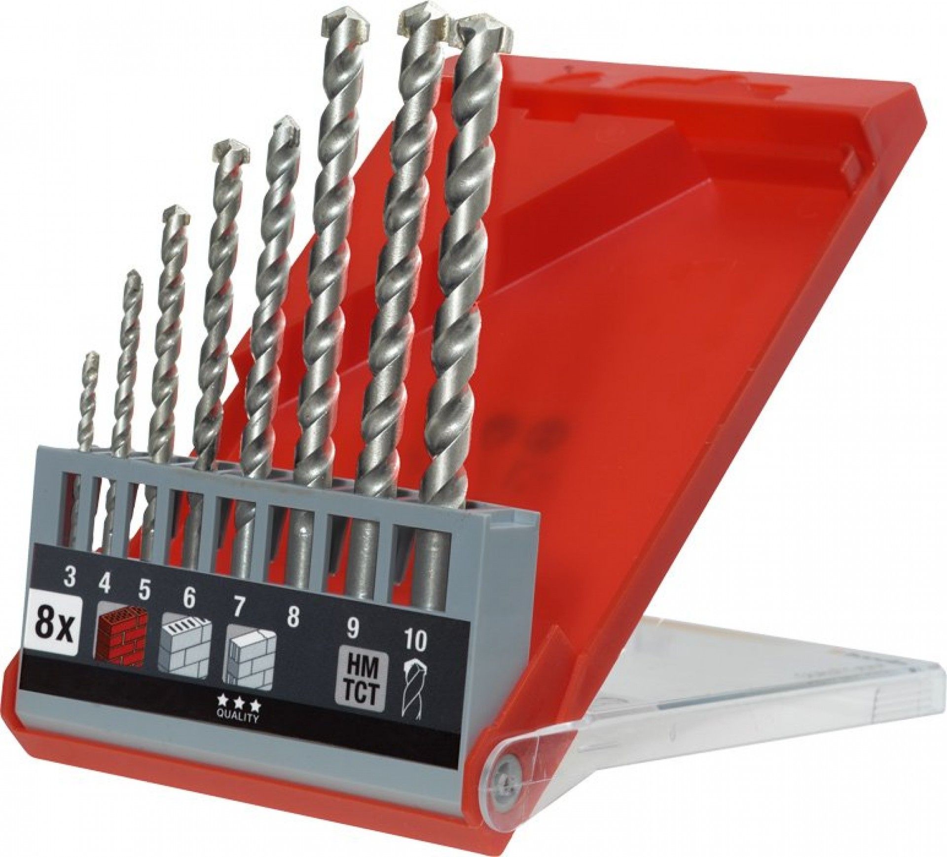 KIT BROCAS BETÃO 8PÇ REF 49038900 KWB