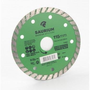 Disco DIamante, Turbo, 115mm  ref 48706 SAURIUM
