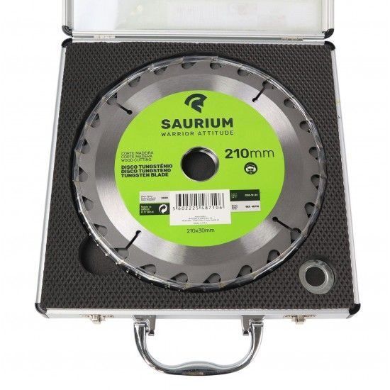 Disco Tungst�nio, 210mm, 3Un  ref� 48710 SAURIUM