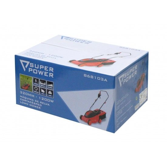 M�quina de Corte de Relva, 1200W,  320mm  ref� 48210 SUPER POWER