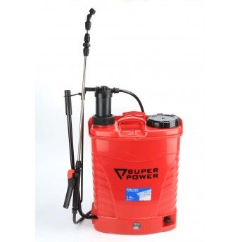 Pulverizador, Bateria, 16L, 2 em 1, Manual e Bateria  ref 48209 SUPER POWER