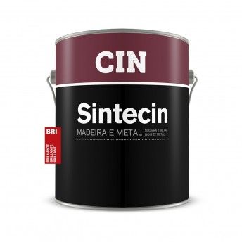 ESMALTE SINTECIN BRILHANTE BRANCO  0.75L 48-251 CIN