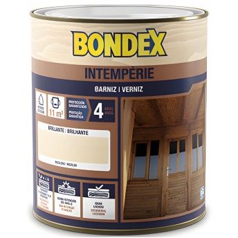 VERNIZ INTEMPRIE ACETINADO INCOLOR 4L REF 4680-900 BONDEX