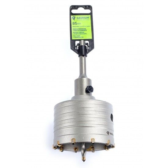 Broca Craneana com Guia, Diamante, 90mm  ref 46612 SAURIUM