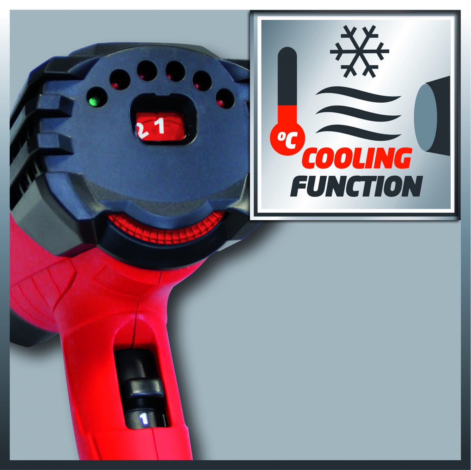 Pistola de ar quente TE-HA 2000 E refª 4520195 EINHELL