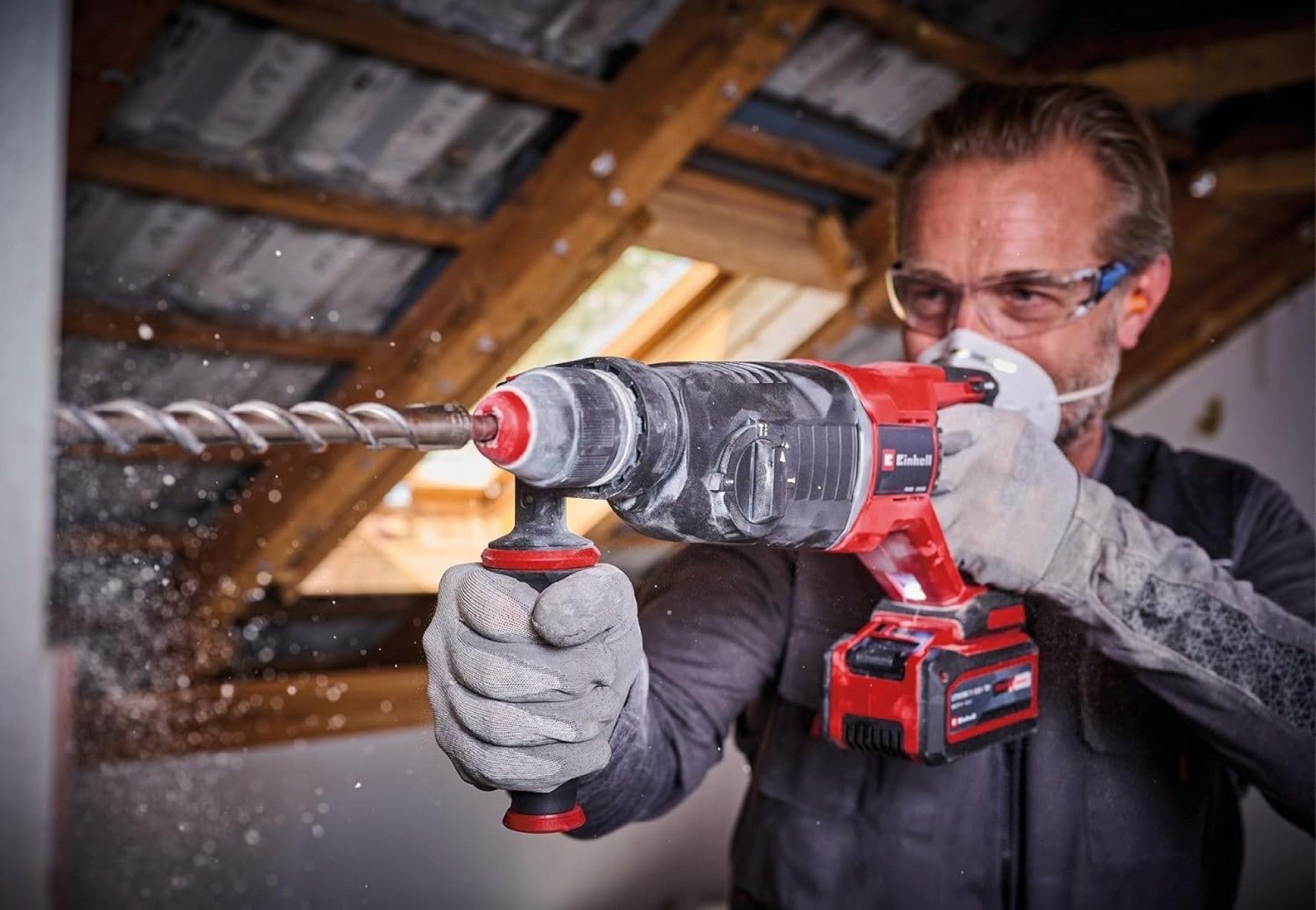 Martelo rotativo sem fio TP-HD 18/26 D Li BL - Solo refª 4514270 EINHELL