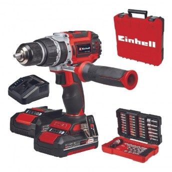 Atornillador TP-CD 18/60 Li-i BL 2x2.0Ah +39 accesorios Ref. 4514206 EINHELL