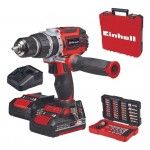 Atornillador TP-CD 18/60 Li-i BL 2x2.0Ah +39 accesorios Ref. 4514206 EINHELL