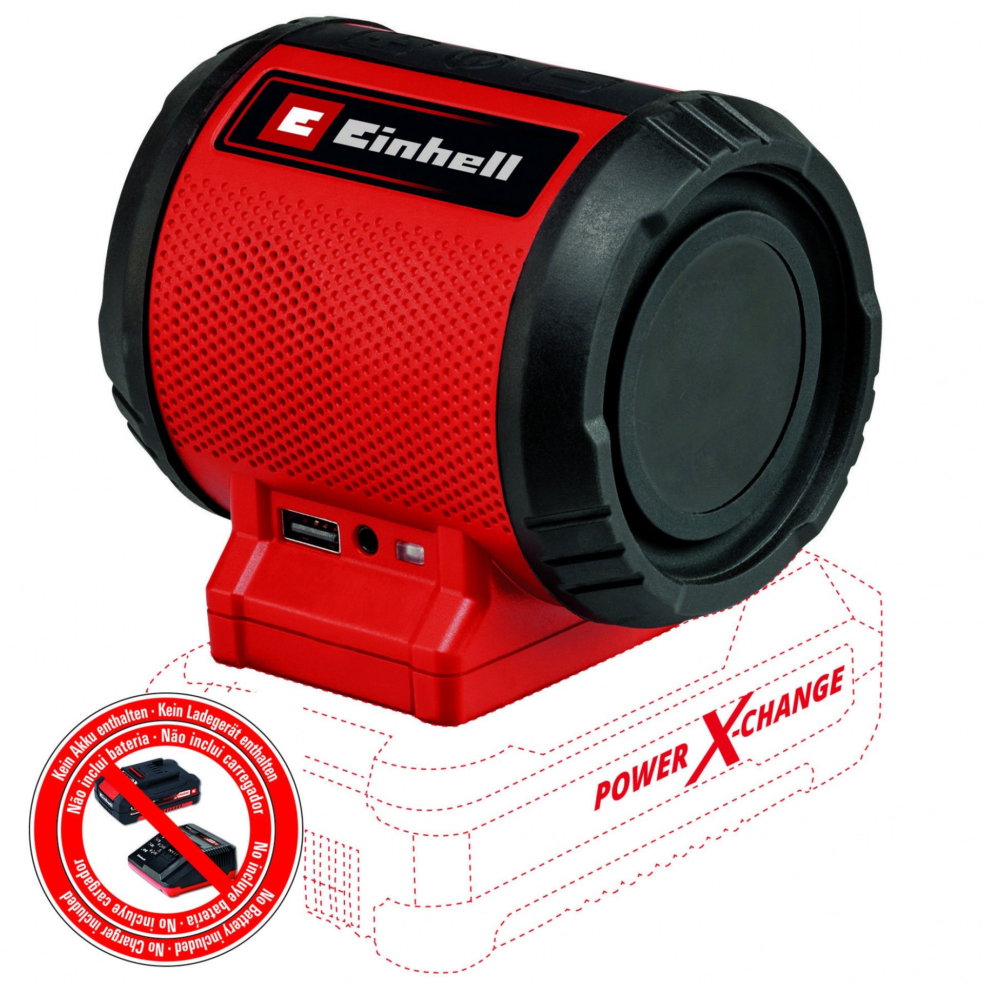 Altifalante a bateria TC-SR 18 Li BT - Solo refª 4514150 EINHELL