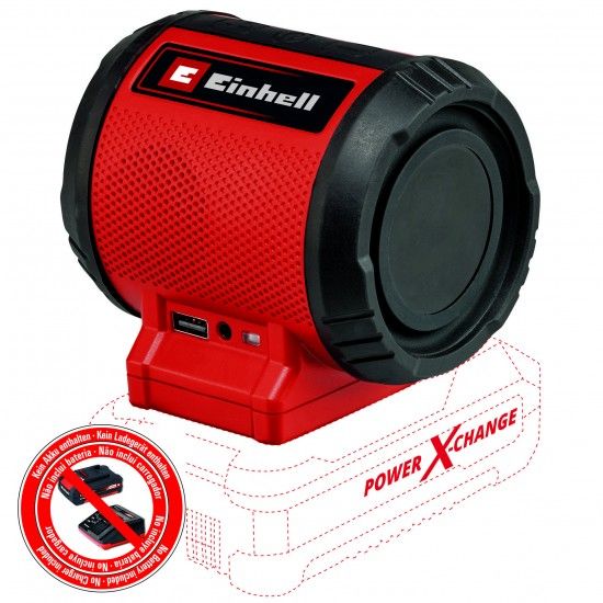 Altifalante a bateria TC-SR 18 Li BT - Solo ref 4514150 EINHELL