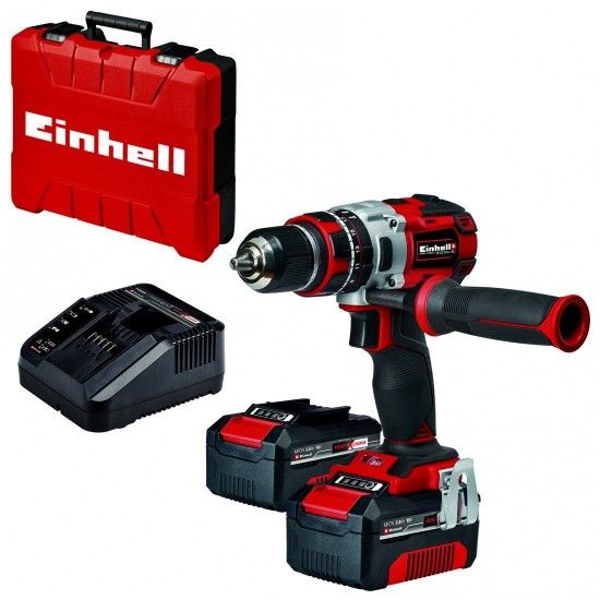 Aparafusadora c/percusso TE-CD 18 Li-i BRUSHLESS (2x3,0Ah) ref 4513968 EINHELL