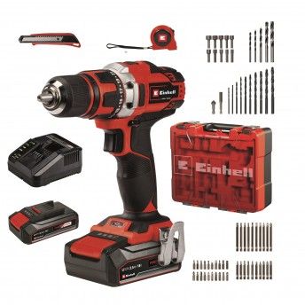 Conjunto Aparafusadora TE-CD 18/40 Li +69 (1x2,5 Ah) ref 4513955 EINHELL