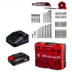 Conjunto Aparafusadora TE-CD 18/40 Li +69 (1x2,5 Ah) refª 4513955 EINHELL Conjunto Aparafusadora TE-CD 18/40 Li +69 (1x2,5 Ah) refª 4513955 EINHELL
