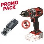 Aparafusadora TP-CD 18/50 Li BL Solo c/percusso [4513942] + oferta bits [113891]  EINHELL