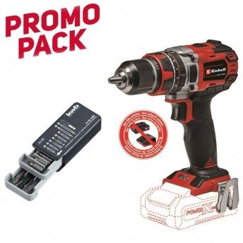 Aparafusadora TP-CD 18/50 Li BL Solo c/percusso [4513942] + oferta bits [113891]  EINHELL