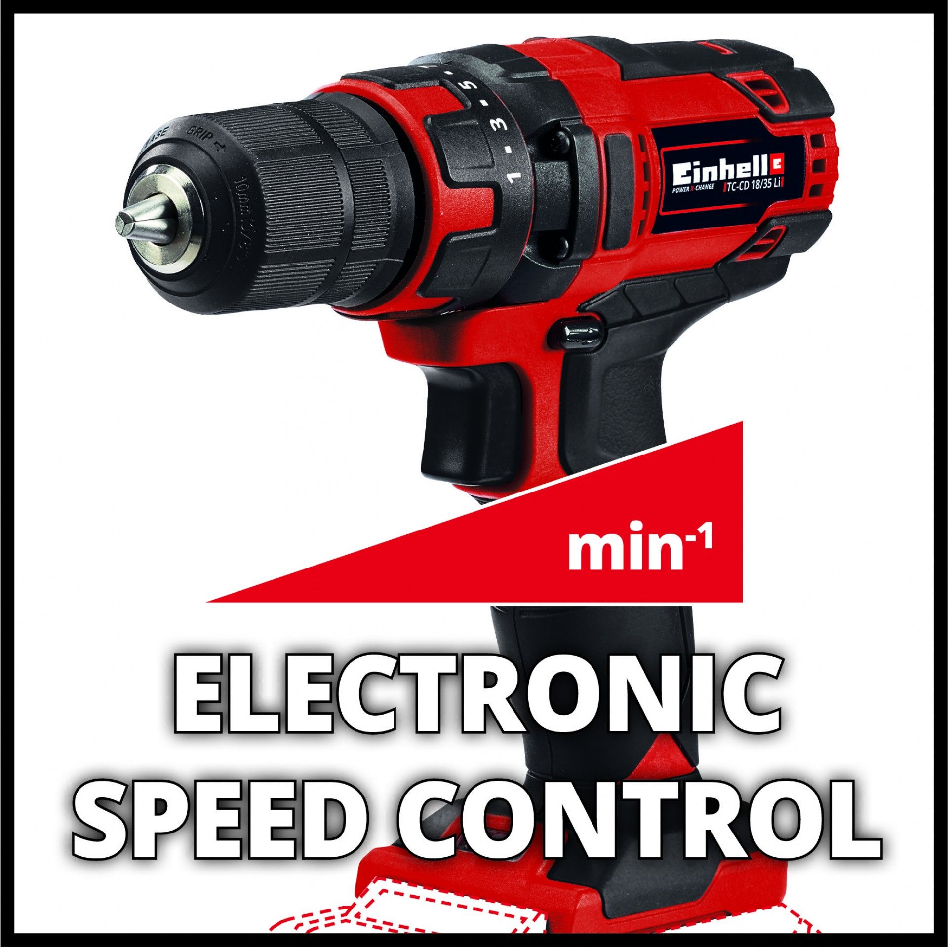 BERBEQUIM S/FIO TC-CD 18/35 Li - Solo refª 4513927 EINHELL