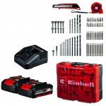 Kit Aparafusadora TE-CD 18/40 Li +69 (2x2,0 Ah) refª 4513934 EINHELL Kit Aparafusadora TE-CD 18/40 Li +69 (2x2,0 Ah) refª 4513934 EINHELL