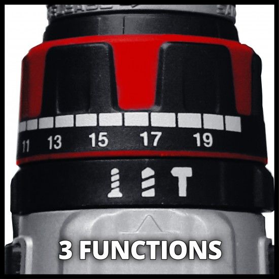 Aparafusadora c/percussão TP-CD 18 Li-i Brushless 2 baterias 2,0Ah + mala refª 4513861 EINHELL Aparafusadora c/percussão TP-CD 18 Li-i Brushless 2 baterias 2,0Ah + mala refª 4513861 EINHELL