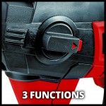 Martelo perfurador a bateria TE-HD 18 Li Kit refª 4513810 EINHELL Martelo perfurador a bateria TE-HD 18 Li Kit refª 4513810 EINHELL