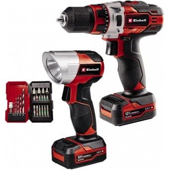 Aparafusadora TE-CD 12/1 Li +22acess + CL (2x2,0Ah) ref 4513598 EINHELL