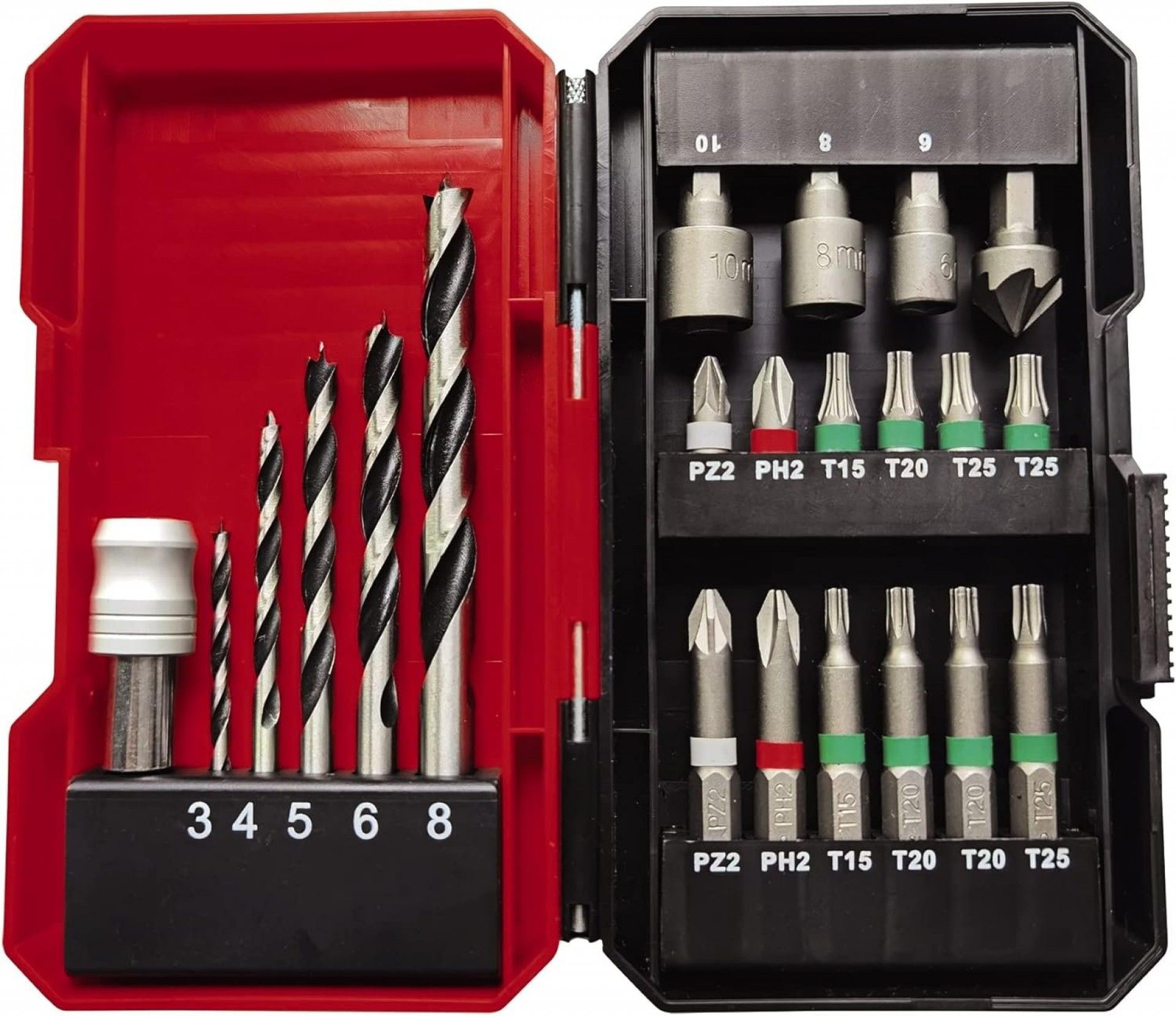 Aparafusadora TE-CD 12/1 Li +22acess + CL (2x2,0Ah) refª 4513598 EINHELL