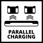 Carregador duplo Power-X-Twincharger 3 A ref 4512069 EINHELL