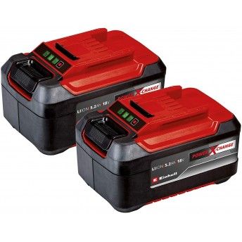 Twinpack 2 Baterias 18V 5,2Ah PCX Plus ref 4511526 Einhell
