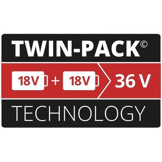 PXC-Twinpack 2,5 Ah in CB ref 4511524 EINHELL