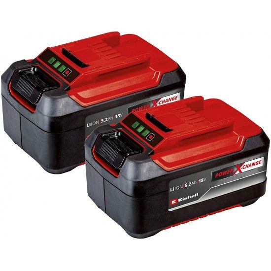 Twinpack 2 Baterias 18V 5,2Ah PCX Plus ref 4511526 Einhell