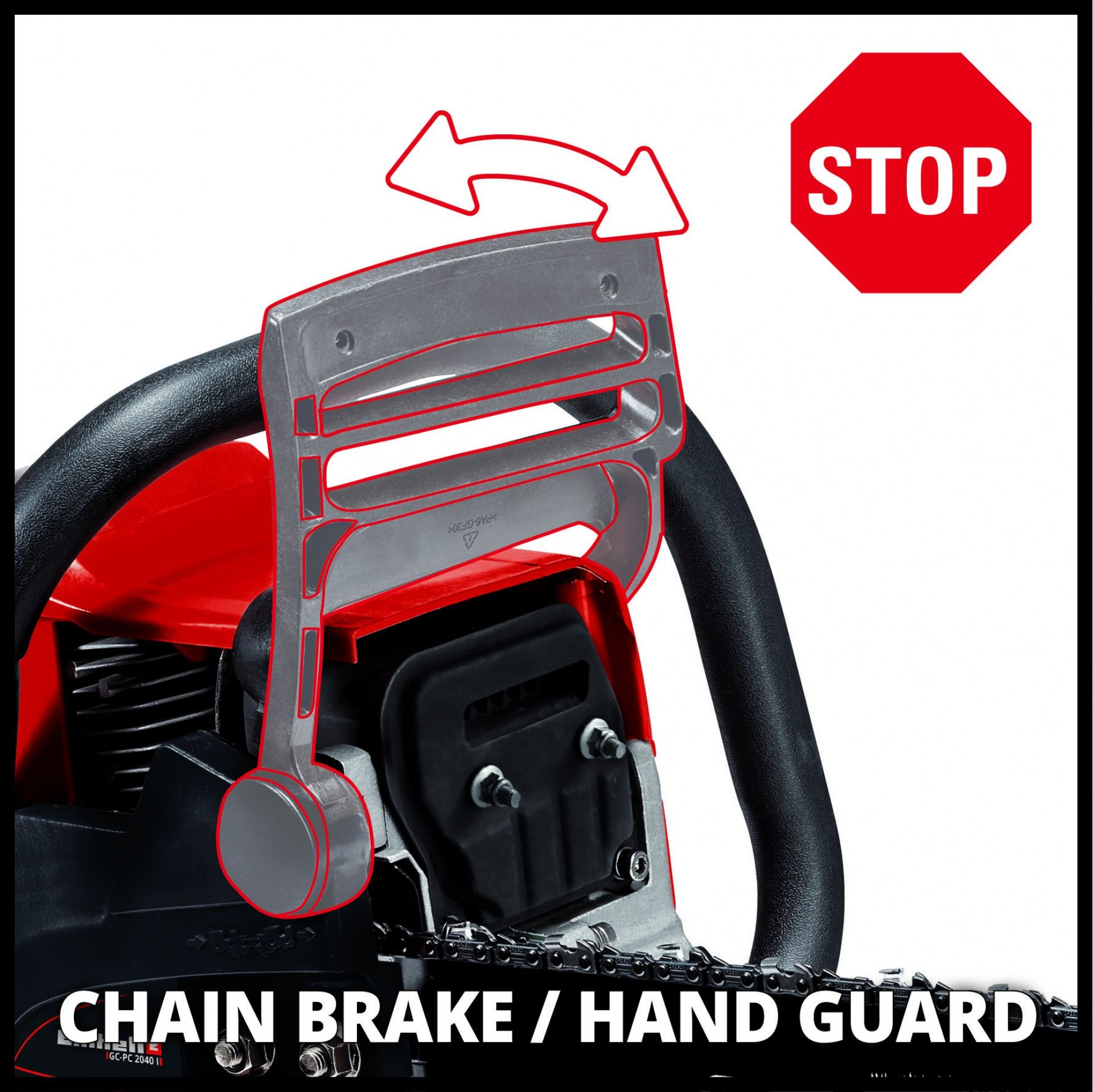 Motosserra a gasolina GC-PC 2040 I refª 4501851 EINHELL