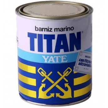 Verniz maritimo alqudico Yate 4L incolor brilhante ref 45000704 Titan