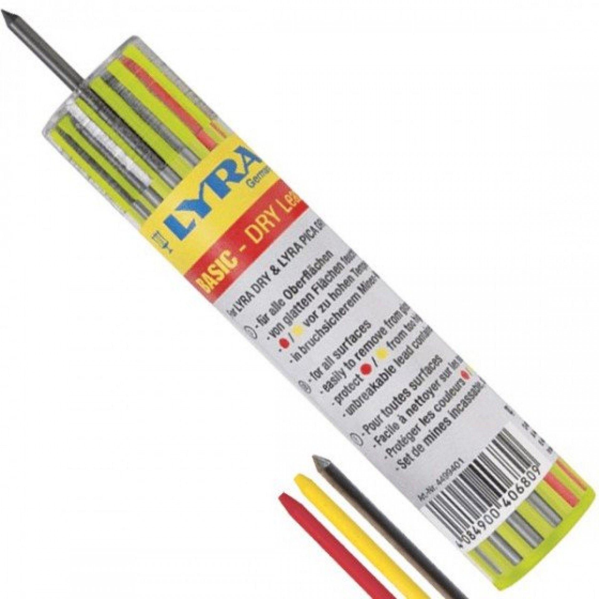 Minas p/lapiseira obras (cores) refª 406809 LYRA