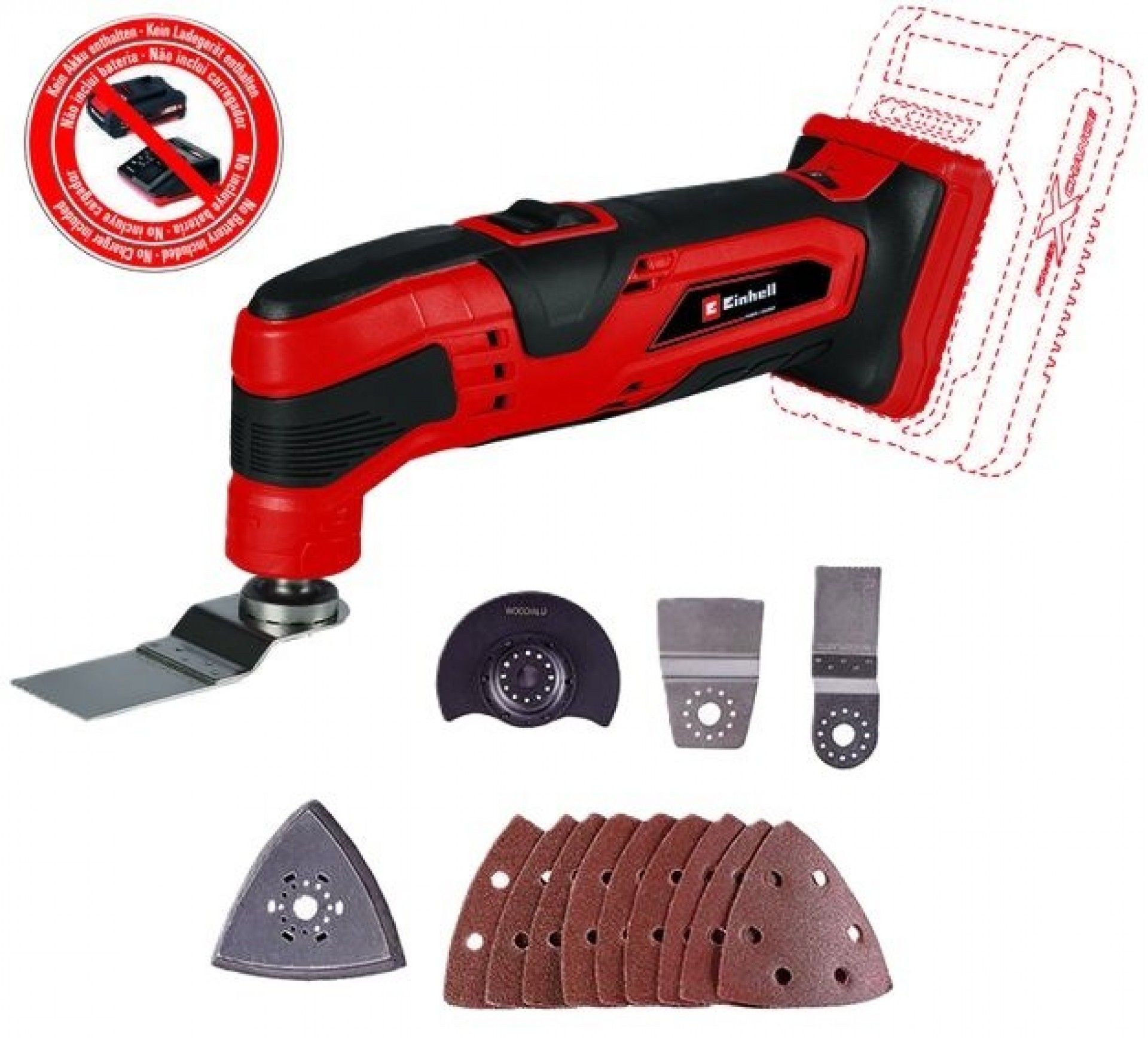 Multifunções TC-MG 18 Li-Solo refª 4465170 EINHELL