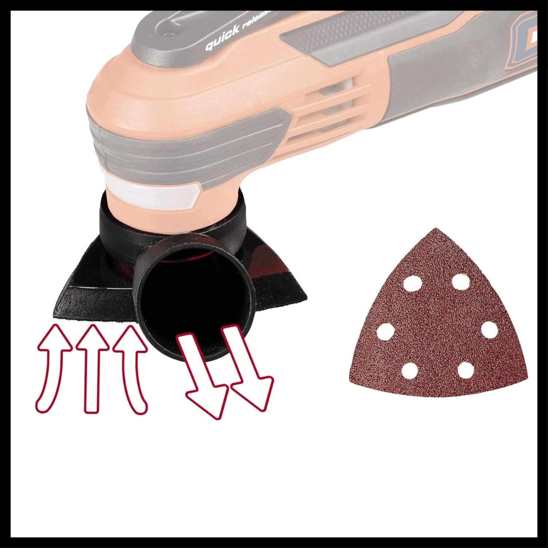 Ferramenta multifunções TE-MG 350 EQ refª 4465155 EINHELL