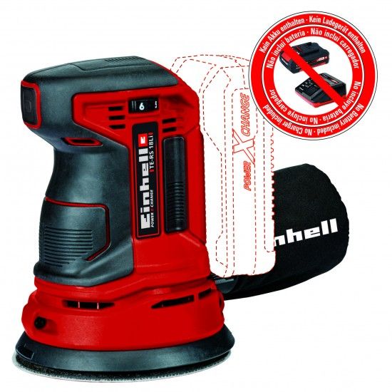 Lixadora excntrica a bateria TE-RS 18 Li-Solo ref 4462010 EINHELL