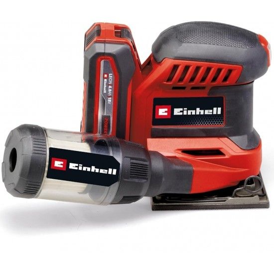 Lixadora de acabamento a bateria TE-OS 18/113 Li Solo refª 4460731 EINHELL Lixadora de acabamento a bateria TE-OS 18/113 Li Solo refª 4460731 EINHELL