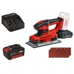 LIXADORA ORBITAL TE-OS 18/230 LI SOLO + STARTER KIT 4.0AH EINHELL LIXADORA ORBITAL TE-OS 18/230 LI SOLO + STARTER KIT 4.0AH EINHELL