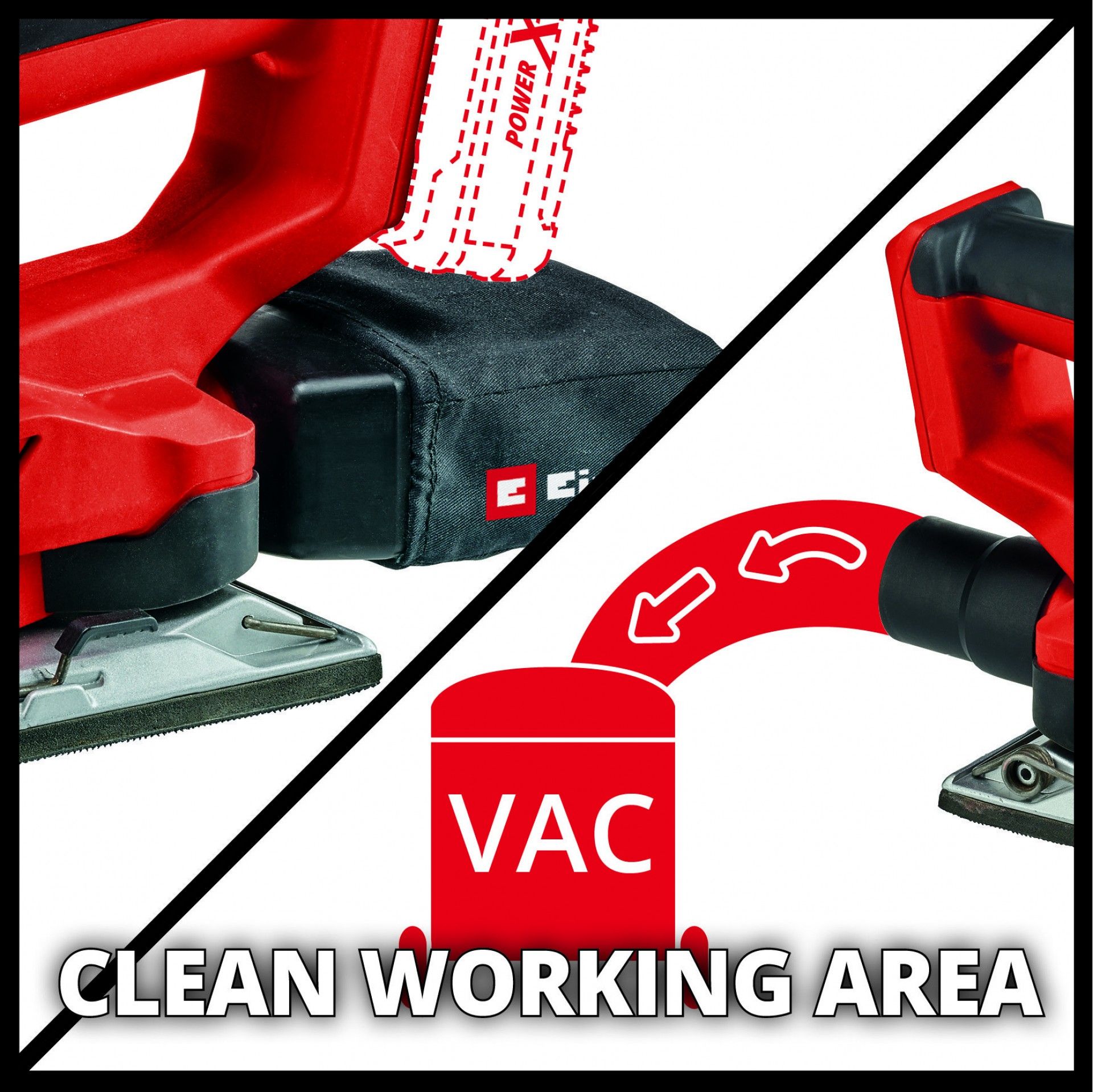 Lixadora de acabamento a bateria TE-OS 18/230 Li Solo refª 4460720 EINHELL