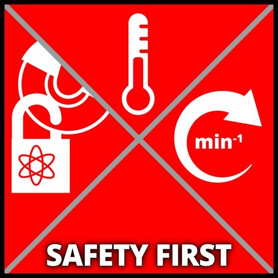 Rebarbadora angular a bateria AXXIO 18/125 Q refª 4431151 EINHELL Rebarbadora angular a bateria AXXIO 18/125 Q refª 4431151 EINHELL