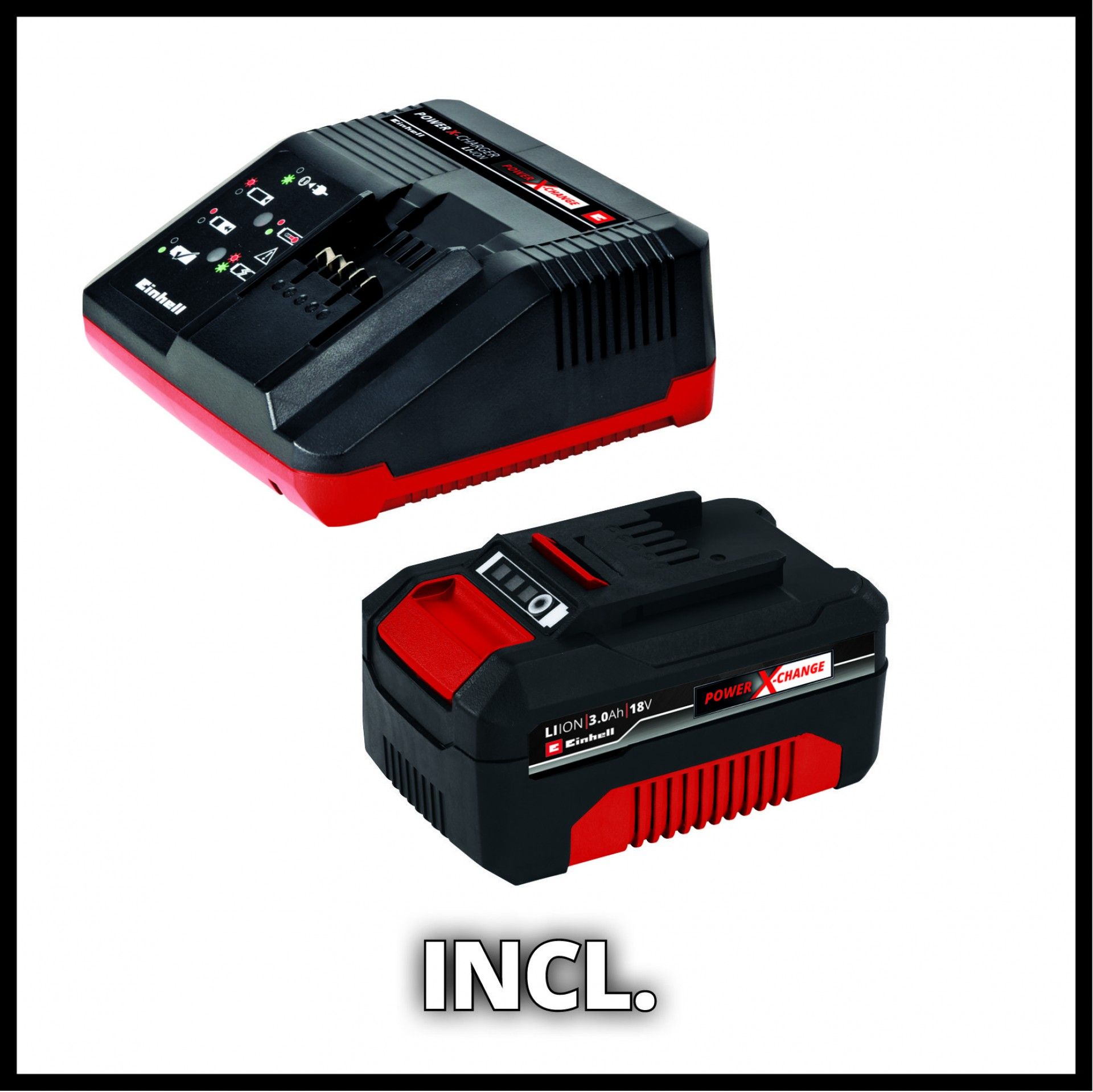 Rebarbadora angular a bateria TE-AG 18/115 Li Kit (1x3,0Ah) refª 4431119 EINHELL