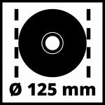 REBARBADORA  TC-AG 125/850 ref 4430971 EINHELL