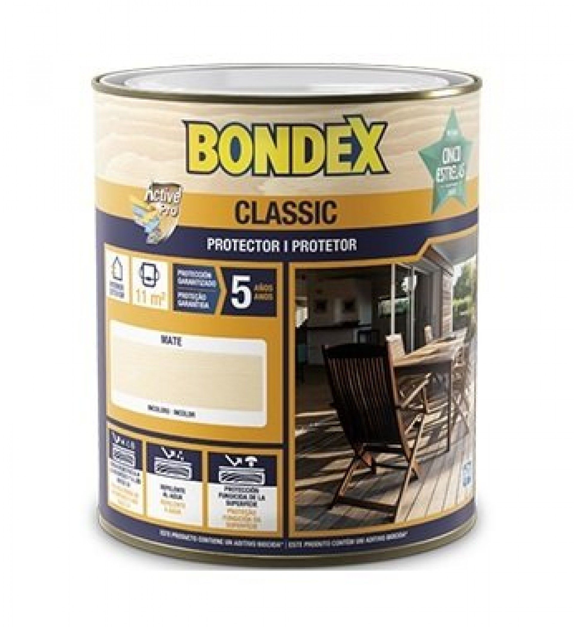 BONDEX ACETINADO TECA 0.75L REF 4390-905