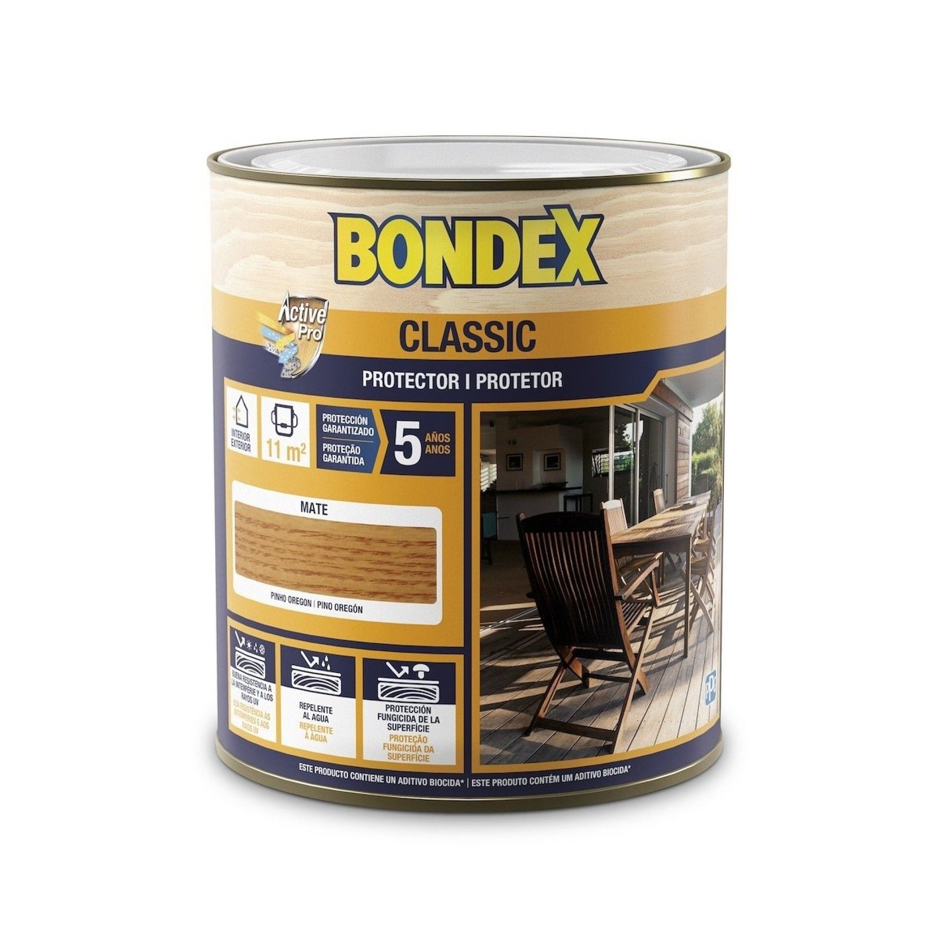 BONDEX ACETINADO INCOLOR 0.75L REF 4390-900